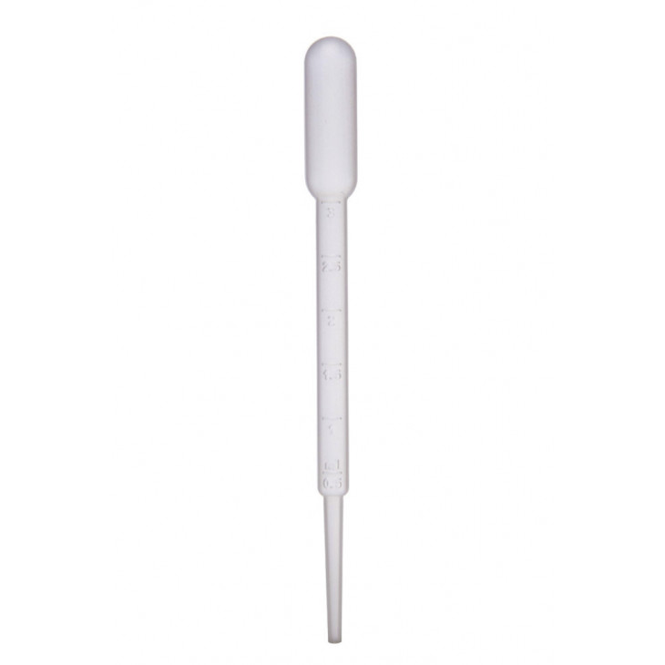 PIPETTE PASTEUR GRADUEE 3ML PE NON STERILE - PACK DE 500