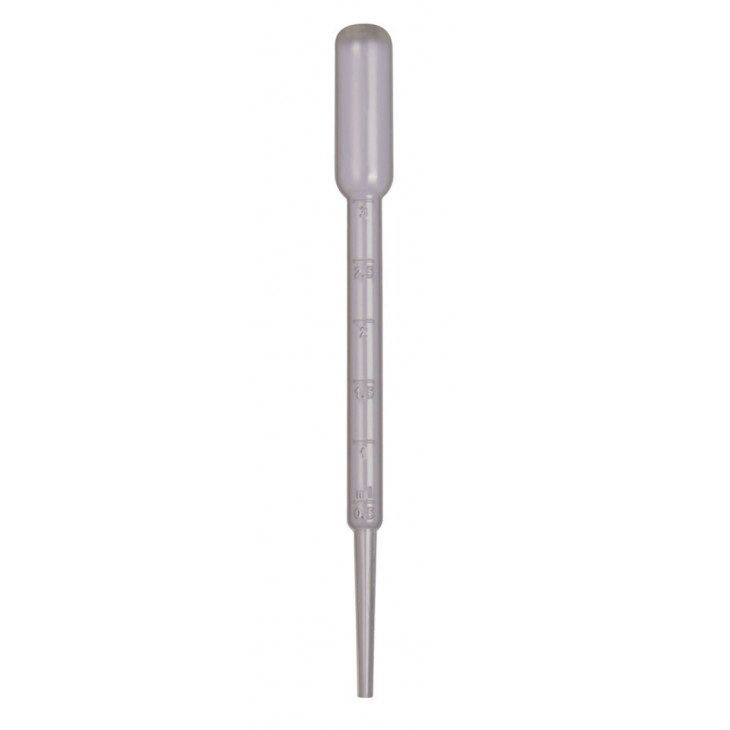 PIPETTE PASTEUR GRADUEE 3ML PE STERILE S/S.1 - PACK DE 500