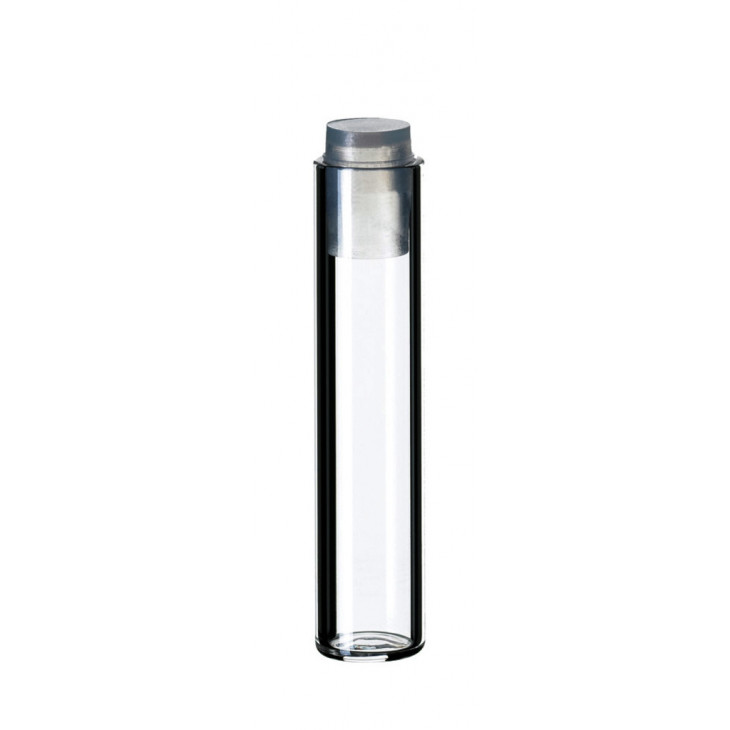 VIAL SHELL CLAIR 1ML AVEC BOUCHON PE - PACK DE 100