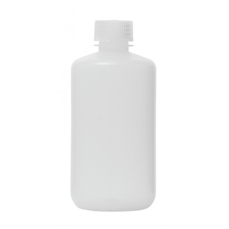 FLACON PLASTIQUE ROND COL ETROIT LDPE CLAIR 15ML - X12