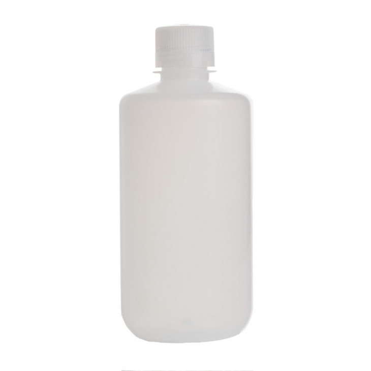 FLACON PLASTIQUE ROND COL ETROIT LDPE CLAIR 60ML - X12