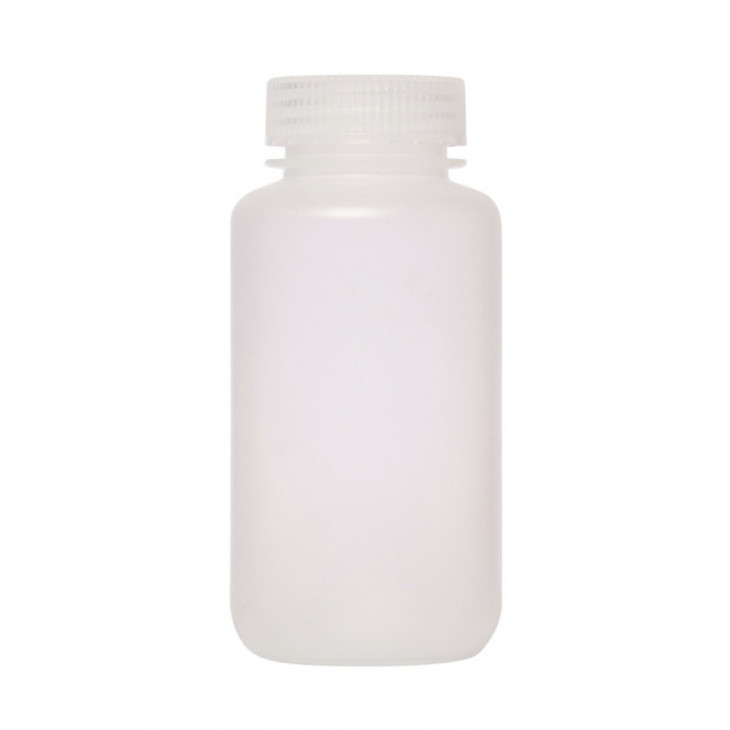 FLACON PLASTIQUE ROND COL LARGE PP 1000ML -X6