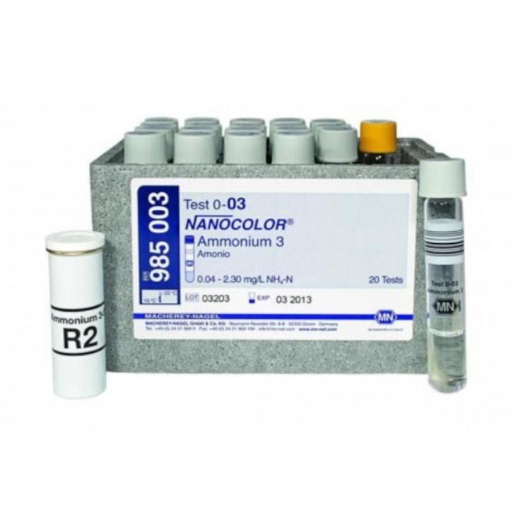 TEST NANOCOLOR DCO 50-600MG/L - PACK X20