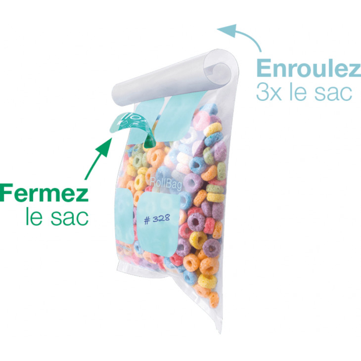 SAC DE PRELEVEMENT ROLLBAG STERILE 7,5X20CM 110ML - X500