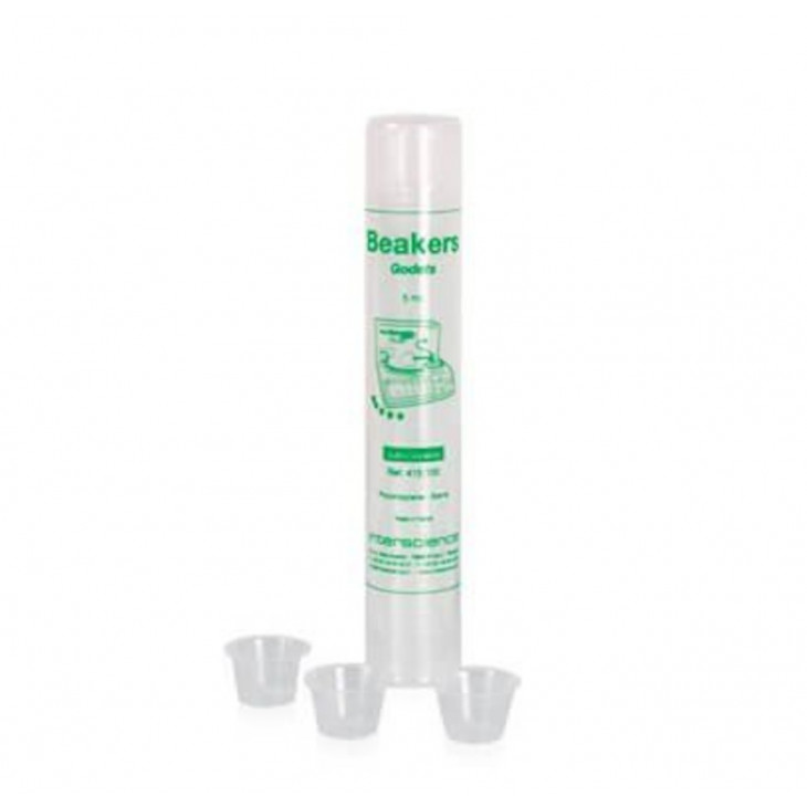 GODETS STERILES 5ML EASYSPIRAL EN PP - PACK X 1000