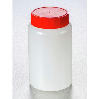 FLACONS RONDS STERILES 500 ML RANGES DF ROUGES PAR X 140