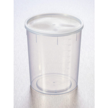 POTS CONIQUES L.O. IRRADIES BOUCHES BLANCS 1L - CART.80