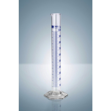 EPROUVETTE VERRE DURAN GRAD. BLEUE CL.B 250ML-X2