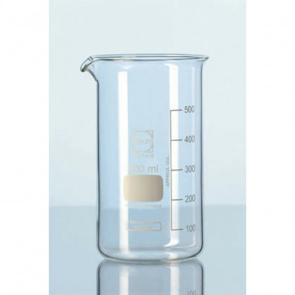 BECHER FORME HAUTE VERRE DURAN GRADUE A BEC 50ML