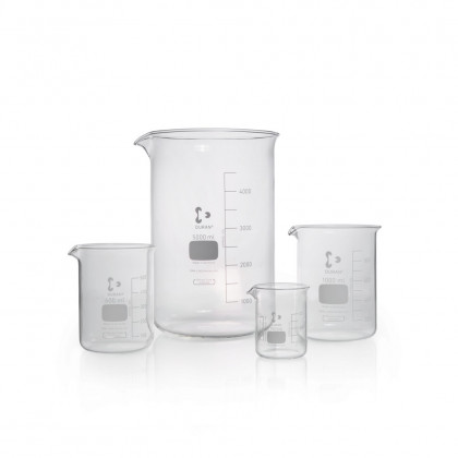 BECHER FORME BASSE VERRE DURAN GRADUE A BEC 100ML - PACK 10