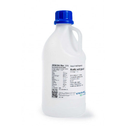 ACIDE ACETIQUE 100% NORMAPUR P.A. PROLABO 20104334 - 2,5L