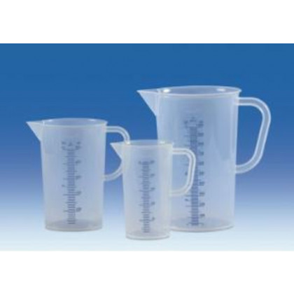 BECHER EN PP GRADUATION BLEUE AVEC BEC & ANSE CAPACITE 1L