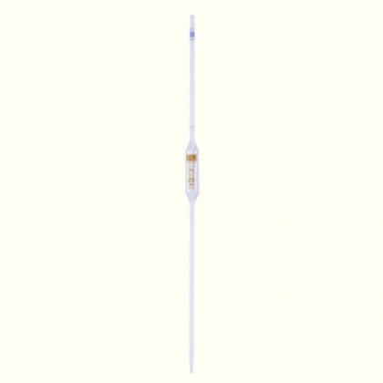 PIPETTE JAUGEE 1 TRAIT 50 ML CL.AS CERTIFIEE
