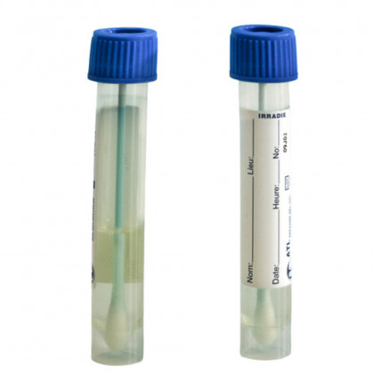 ECOUVILLONS PEPTONE SEL ET NEUTRALISANT - 4ML STERILE - PAR 50