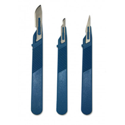 BISTOURIS A LAMES STERILES DIDACTIC N'24 - PAR X 10