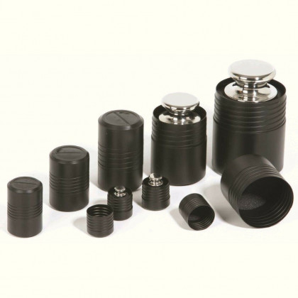 POIDS ETALON INOX 200MG CLASSE F1 AVEC BOITE PLASTIQUE DAKKS