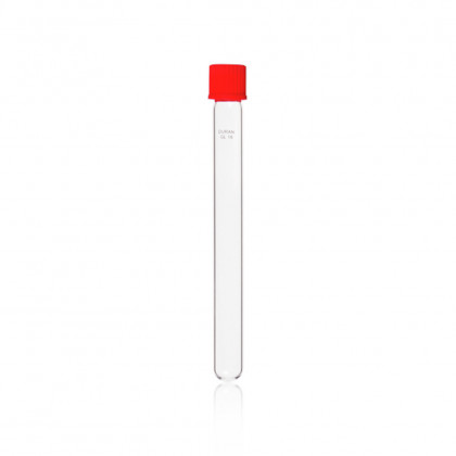 TUBE DE CULTURE VERRE DURAN D.18X180MM & CAPE A VIS -P.50