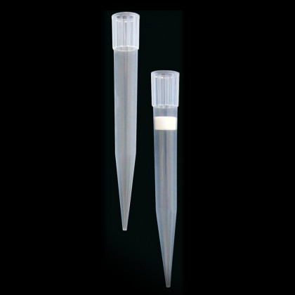 POINTES A FILTRE STERILES 100-1000UL - 10 RACKS DE 96
