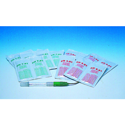 SOLUTION TAMPON HANNA PH 4,01 INCOLORE - 25 SACHETS DE 20ML