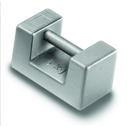 POIDS EN FONTE LAQUE M1 50KG AVEC CERTIFICAT DAKKS