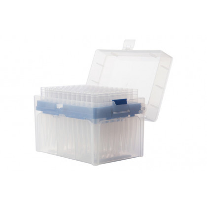 POINTES STERILES TRANSPARENTS 0,1-10uL - 10 RACKS DE 96