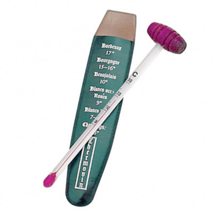 THERMOMETRE A VIN 0/+'30C EN 0,1'C EN ETUI - PACK DE 10