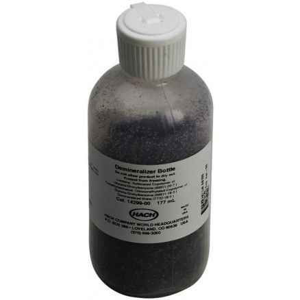 BOUTEILLE DE RESINE PR DEMINE- RALISER EAU HACH 1409900-177ML