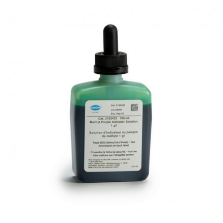VIOLET DE METHYLE 1G/L HACH 2193432 - 100ML