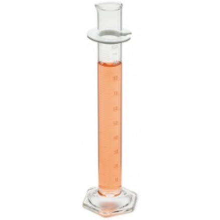 EPROUVETTE EN VERRE GRADUEE CAP.10ML EN 0,2 ML