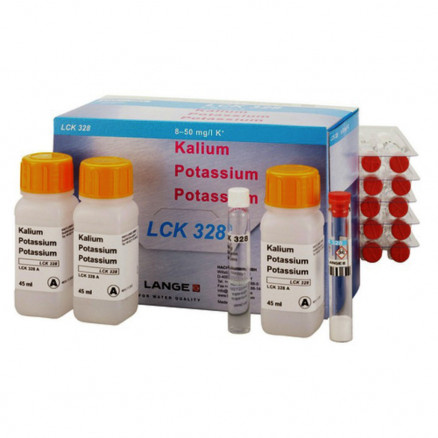 TEST EN CUVE POTASSIUM 8-50 MG/L LCK328 - PACK DE 24