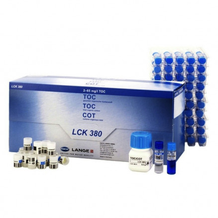 TEST EN CUVE COT 2,0-65 MG/L LCK380 - PACK 25