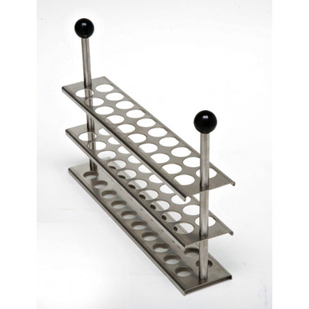 PORTOIR POUR 20 TUBES D.13MM POUR BAIN-MARIE HUMEAU