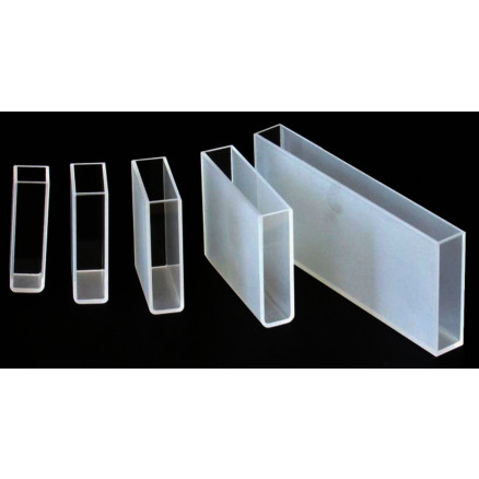 CUVES SPECTRO.HUMEAU EN VERRE OPTIQUE 10MM-PAR 4