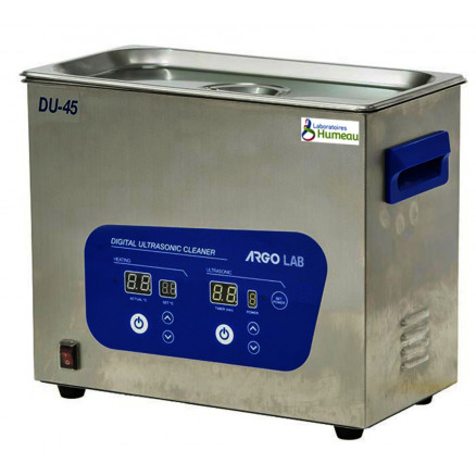 BAIN A ULTRASONS DIGIT. DU-45 HUMEAU AVEC COUVERCLE - 4,5L