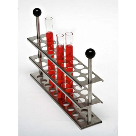 PORTOIR POUR 20 TUBES D.18MM POUR BAIN-MARIE HUMEAU