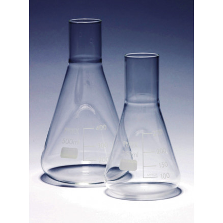 FIOLE CONIQUE DE CULTURE VERRE PYREX CAP.250ML - PACK DE 10