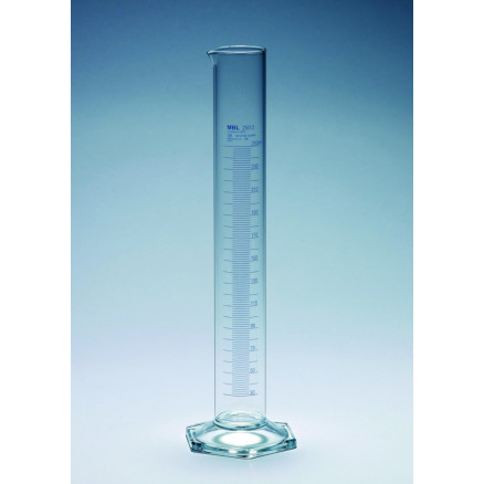 EPROUVETTE GRADUEE VERRE BOROSILICATE 500ML - PACK DE 2