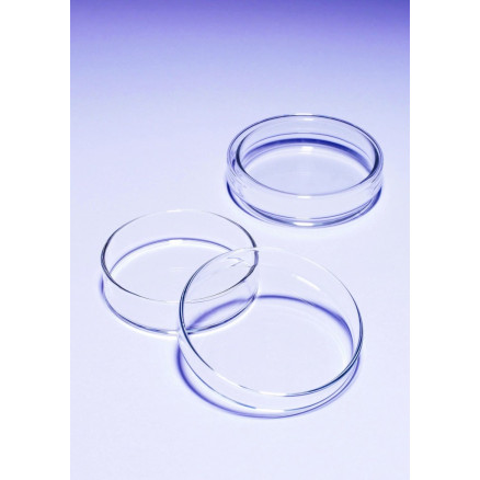 BOITE DE PETRI EN VERRE PYREX D.60MM H.20MM PACK-10