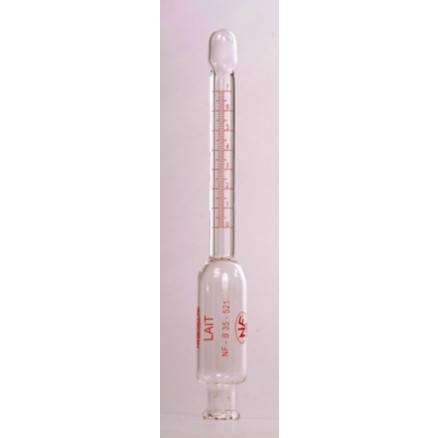 BUTYROMETRE LAIT AU KILO 7% AU 1/10 DOUBLE JAUGE