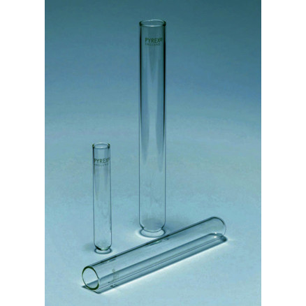 TUBE A ESSAI BORD DROIT PYREX 4ML 10X75MM-X100