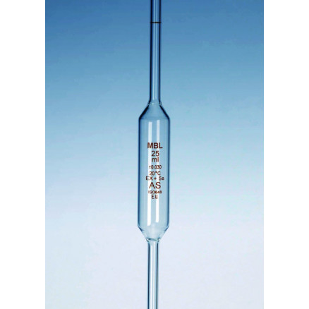 Pipette graduée de précision en verre volume 1 ml - écoulement partiel -  Matériel de laboratoire