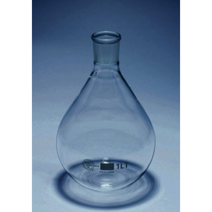 BALLON EVAPORATEUR EN PYREX PIRIFORME 2 LITRES CN29/32