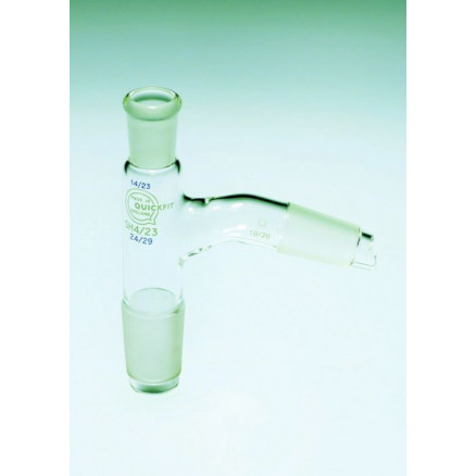 TETE DE DISTILLATION AVEC PRI- SE / THERMOMETRE 3CN19/26