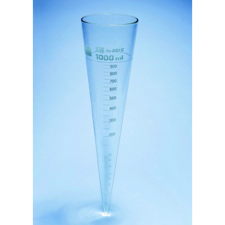 CONE D'IMHOFF EN VERRE PYREX MBL 1000ML