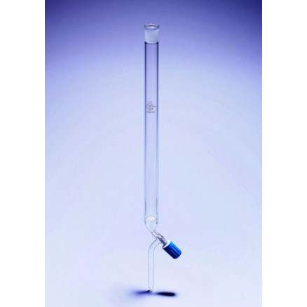 COLONNE DE CHROMATOGRAPHIE EN VERRE D.20MM L.300MM CN19/26