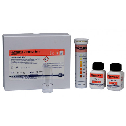 QUANTOFIX AMMONIUM 0-400MG/L - 100 BANDELETTES