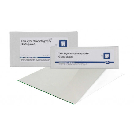 HPTLC/PLAQUES CCM EN VERRE NANO-SIL 10X20CM EP.0,2MM -X50