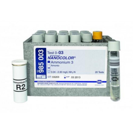 TEST NANOCOLOR AZOTE TOTALE 3-60MG/L - PACK X20