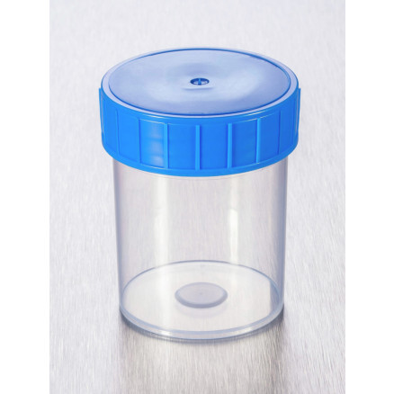 POT PPC ASEPTIQUE 125ML TP50 A BOUCHON BLEU - X 380