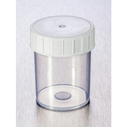 POT PPC ASEPTIQUE 125ML TP50 A BOUCHON BLANC - X 380